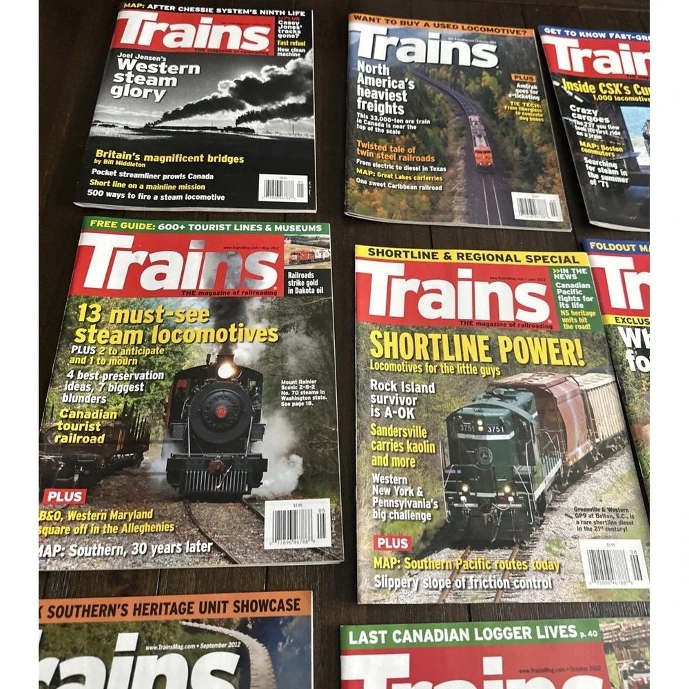 Trains Magazine lot 12
